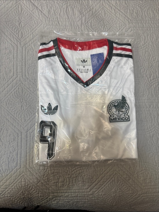 adidas Other - adidas White Mexico Soccer Jersey Number 9